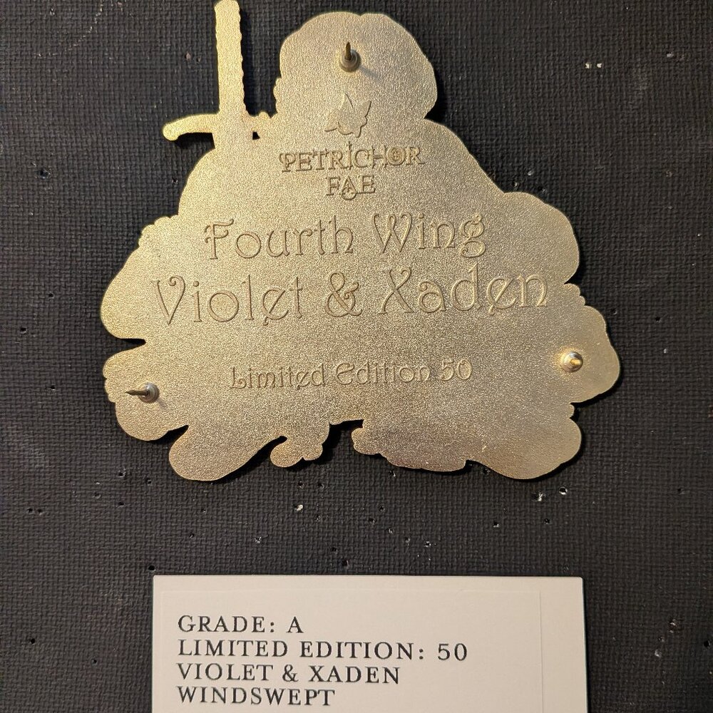 Fourth Wing Windswept Fantasy Pin - Picture 2 of 2